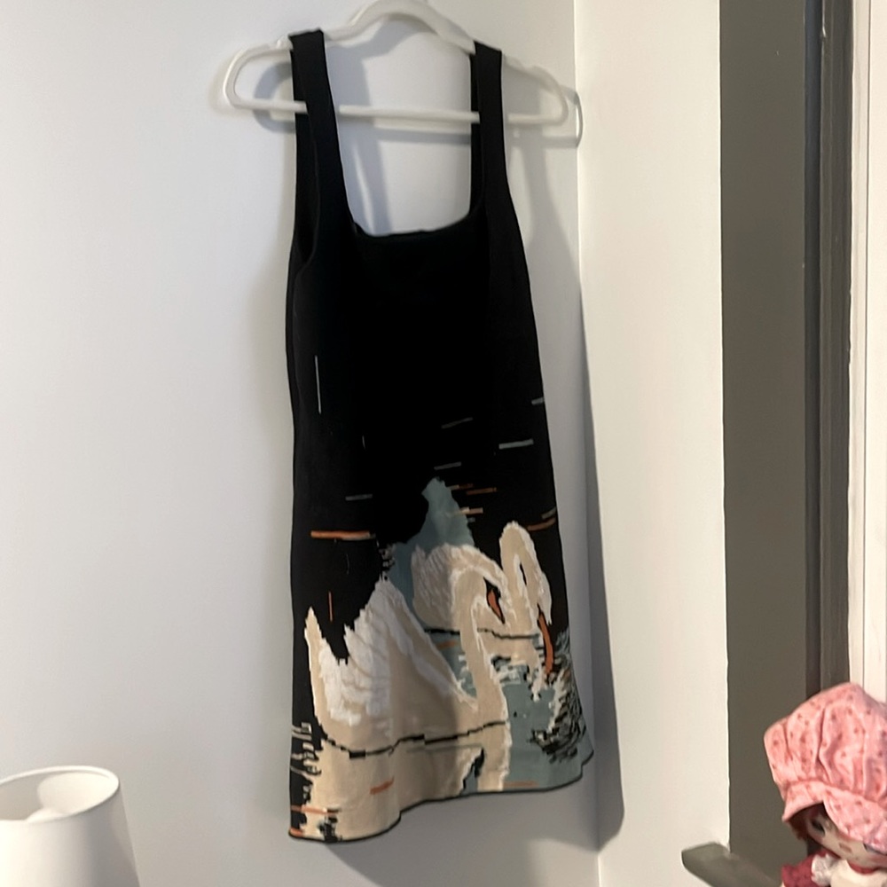 Cider Swan Dress